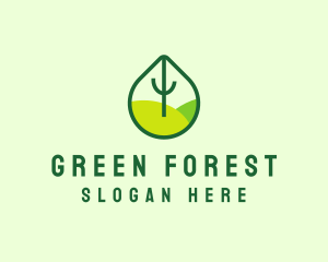 Green Eco Park logo design