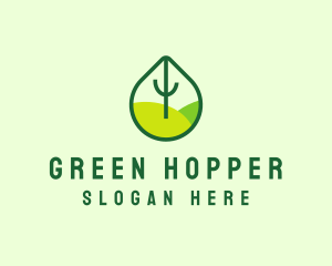 Green Eco Park logo design