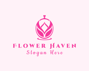 Lotus Flower Perfume logo design