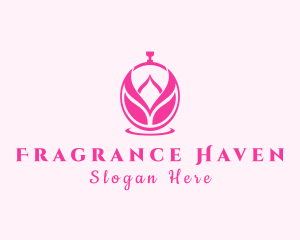 Lotus Flower Perfume logo design