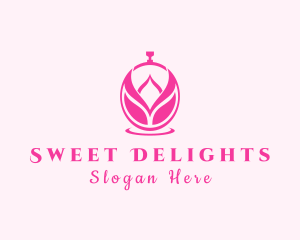 Lotus Flower Perfume logo design