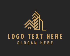 House Building Realty  logo design