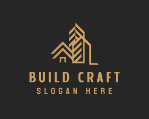 House Building Realty  logo design