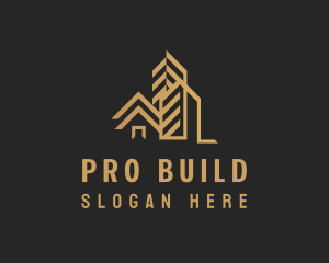 House Building Realty  logo design