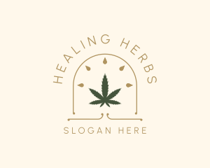Medicinal - Weed Leaf Extract logo design
