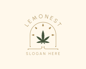 Extract - Weed Leaf Extract logo design