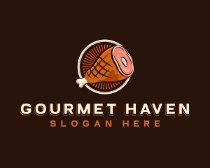 Meat Ham Virginia logo design