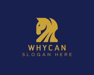 Equestrian - Stallion Horse Animal logo design