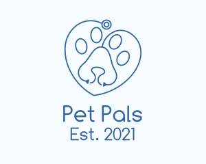 Lovely Pet Veterinary  logo design