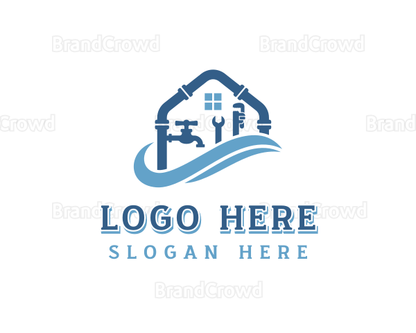 Home Plumbing Tools Logo