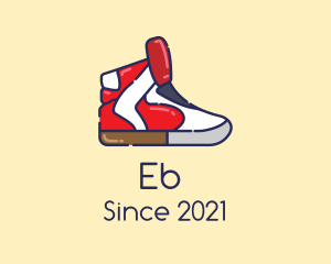 Basketball Shoe - Basketball Shoe Sneaker logo design