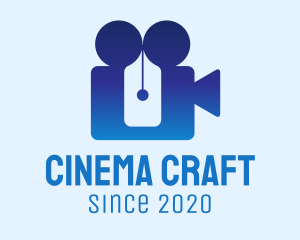 Filmmaking - Gradient Movie Writer logo design