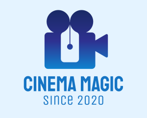 Movie - Gradient Movie Writer logo design