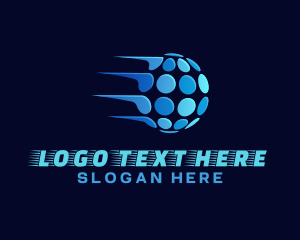 Sphere - Blue Sphere Tech logo design