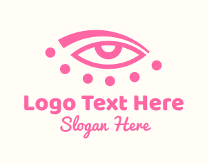 Tribal - Pink Eye Beauty logo design