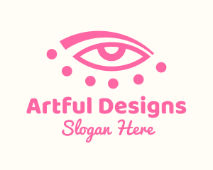 Pink Eye Beauty logo design