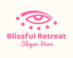 Vision - Pink Eye Beauty logo design