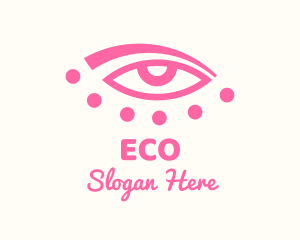 Pink - Pink Eye Beauty logo design