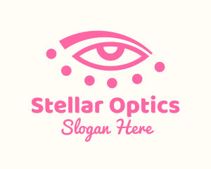 Pink Eye Beauty logo design