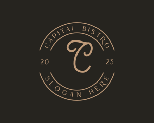 Business Script Bistro logo design