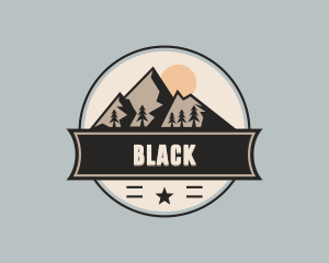 Mountaineer - Mountain Trekking Wilderness logo design