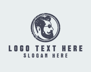 Beard - Hipster Cool Gentleman logo design