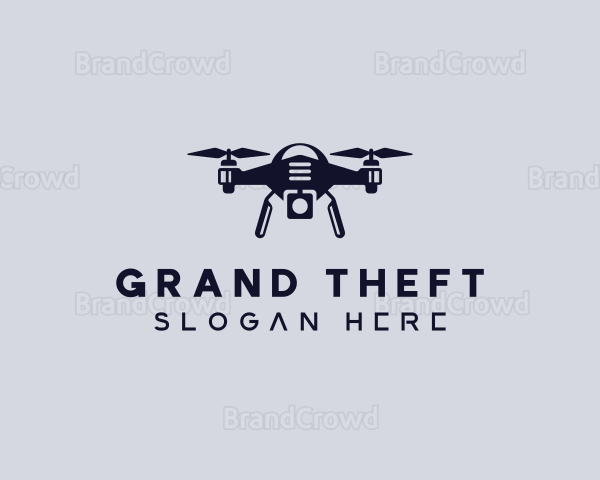 Surveillance Rotorcraft Drone Logo