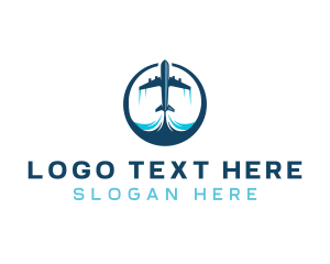 Shipping - Aviation Pilot Tour logo design