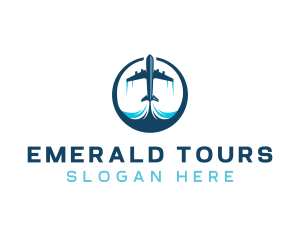 Aviation Pilot Tour logo design