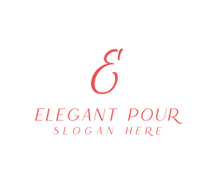 Elegant Cursive Spa logo design