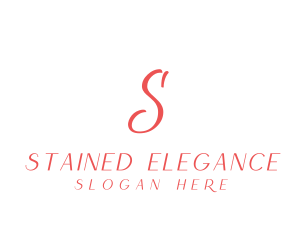 Elegant Cursive Spa logo design