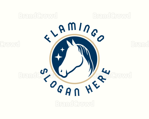 Equine Mare Horse Logo