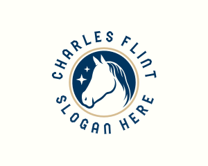 Equine Mare Horse  logo design