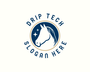 Equine Mare Horse  logo design