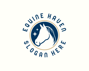 Equine Mare Horse  logo design