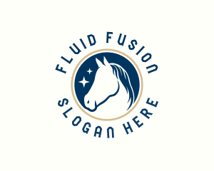 Equine Mare Horse  logo design