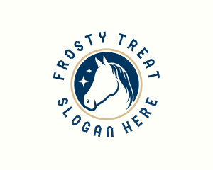 Equine Mare Horse  logo design