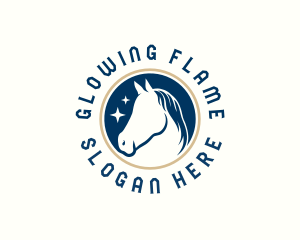 Equine Mare Horse  logo design