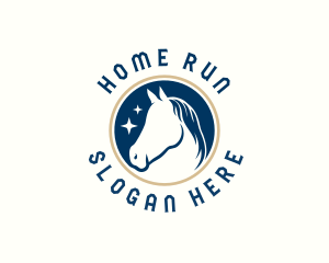 Equine Mare Horse  logo design