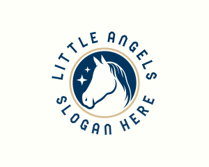 Equine Mare Horse  logo design