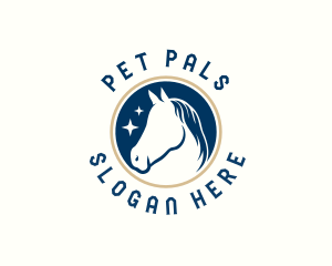 Equine Mare Horse  logo design