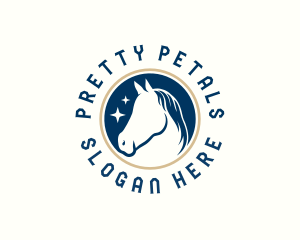 Equine Mare Horse  logo design