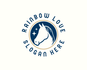 Equine Mare Horse  logo design