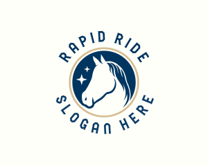 Equine Mare Horse  logo design