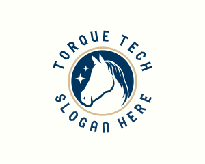 Equine Mare Horse  logo design