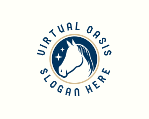 Equine Mare Horse  logo design