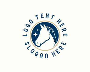 Equine Mare Horse  Logo