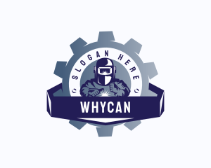 Metalwork - Gear Machine Welder logo design