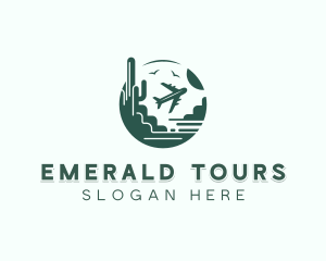 Desert Travel Tourism logo design