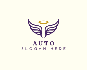 Halo Wing Angel Logo